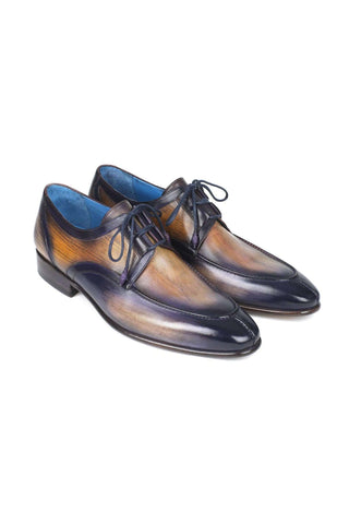 Paul Parkman GU56 Calf-Skin Leather Ghillie Lacing Derby (PM6361)-AmbrogioShoes