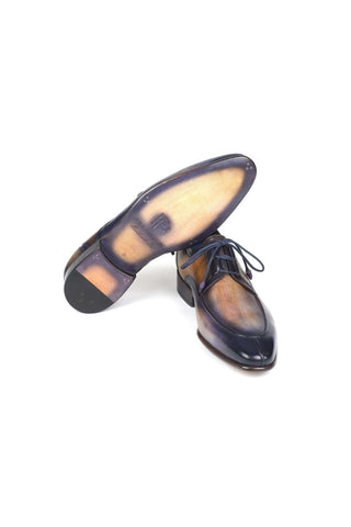 Paul Parkman GU56 Calf-Skin Leather Ghillie Lacing Derby (PM6361)-AmbrogioShoes