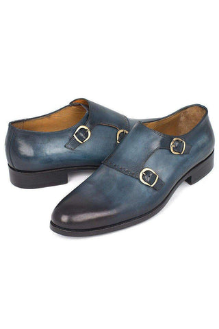 Paul Parkman HT54 Calf-Skin Leather Double Monkstrap (PM5410)-AmbrogioShoes