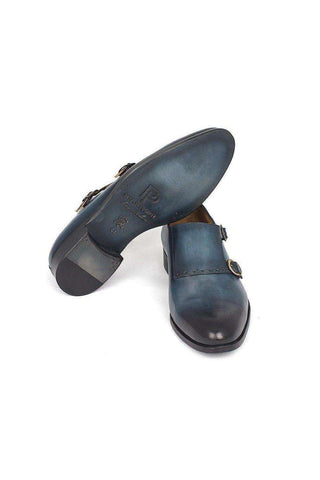 Paul Parkman HT54 Calf-Skin Leather Double Monkstrap (PM5410)-AmbrogioShoes