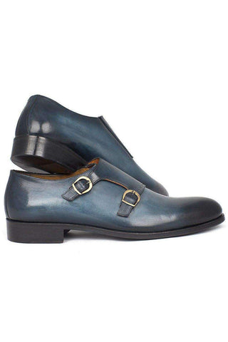 Paul Parkman HT54 Calf-Skin Leather Double Monkstrap (PM5410)-AmbrogioShoes