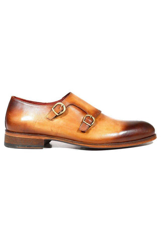 Paul Parkman HT54 Calf-Skin Leather Double Monkstrap (PM5410)-AmbrogioShoes