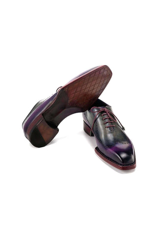 Paul Parkman Hand-Painted Leather Goodyear Welted Wingtip Oxfords (PM6445)