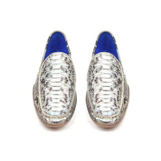 Paul Parkman Handmade Designer Shoes Men's Handmade Designer Shoes Opanka Stitched Moccasins (PM5514)