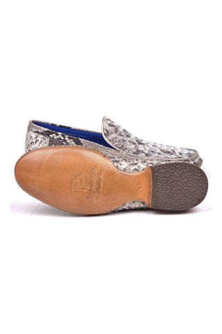 Paul Parkman Handmade Designer Shoes Men's Handmade Designer Shoes Opanka Stitched Moccasins (PM5514)-AmbrogioShoes