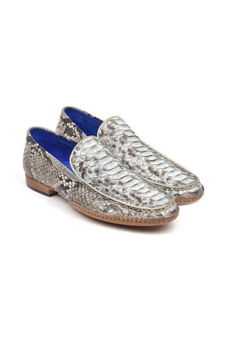 Paul Parkman Handmade Designer Shoes Men's Handmade Designer Shoes Opanka Stitched Moccasins (PM5514)-AmbrogioShoes