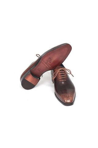 Paul Parkman KR254 Calf-Skin Leather Whole Cut Oxfords (PM6381)-AmbrogioShoes