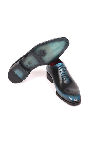 Paul Parkman KR254 Leather Whole Cut Oxfords (PM6381)-AmbrogioShoes