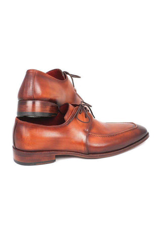 Paul Parkman Calf-Skin Leather Apron Derby (PM6318)-AmbrogioShoes