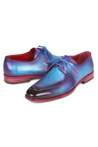 Paul Parkman Calf-Skin Leather Apron Derby (PM6318)-AmbrogioShoes