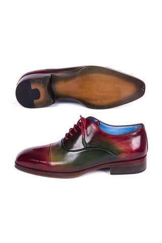 Paul Parkman Leather Cap-Toe Oxfords (PM5806)-AmbrogioShoes