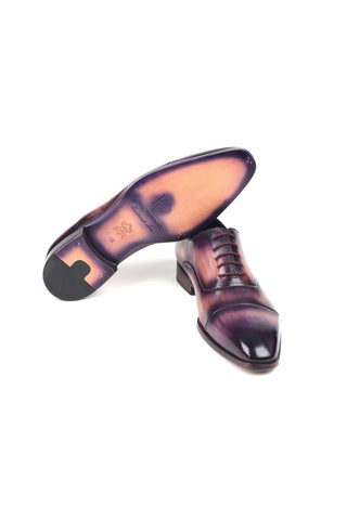 Paul Parkman Leather Cap-Toe Oxfords (PM5806)-AmbrogioShoes