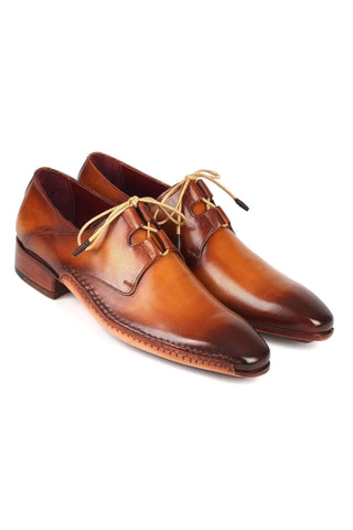 Paul Parkman Leather Ghillie Lacing Oxfords (PM5244)-AmbrogioShoes