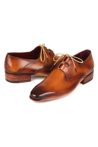 Paul Parkman Leather Ghillie Lacing Oxfords (PM5244)-AmbrogioShoes
