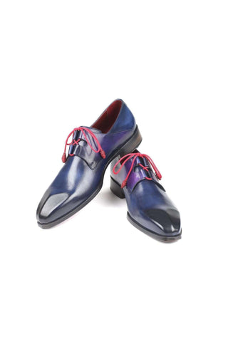 Paul Parkman Leather Ghillie Lacing Oxfords (PM5704)-AmbrogioShoes