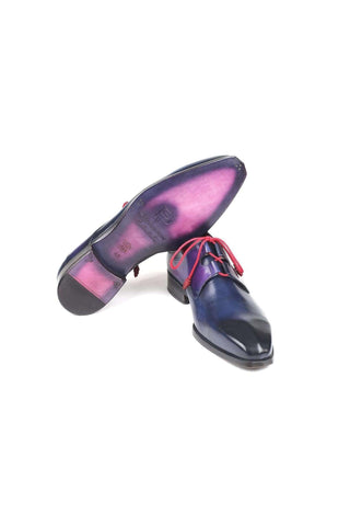 Paul Parkman Leather Ghillie Lacing Oxfords (PM5704)-AmbrogioShoes