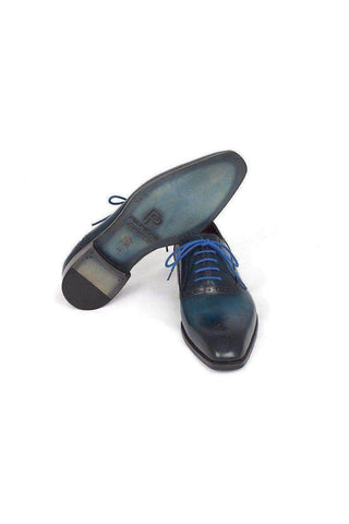 Paul Parkman Leather Medallion Toe Oxfords (PM6303)-AmbrogioShoes