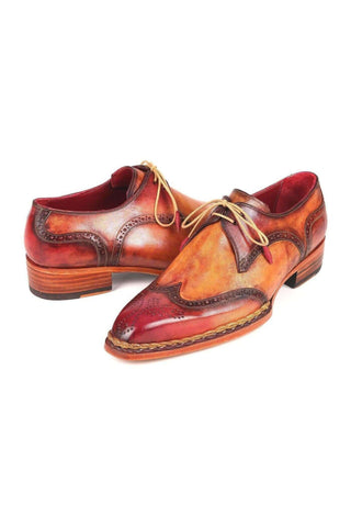 Paul Parkman Leather Norwegian Welted Wingtip Derby (PM6472)