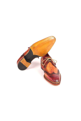 Paul Parkman Leather Norwegian Welted Wingtip Derby (PM6472)