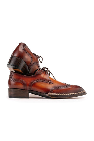 Paul Parkman Leather Norwegian Welted Wingtip Derby (PM6472)