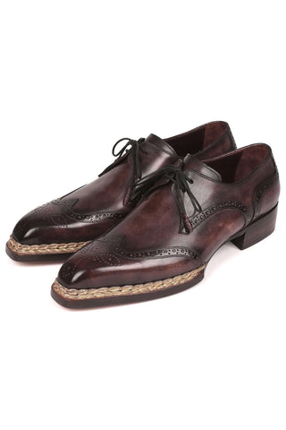 Paul Parkman Leather Norwegian Welted Wingtip Derby (PM6472)