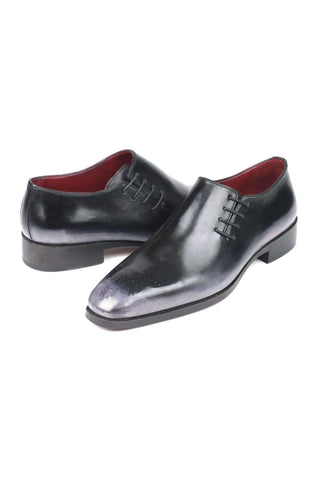 Paul Parkman Leather Side Lace Purple Oxfords (PM5501)-AmbrogioShoes