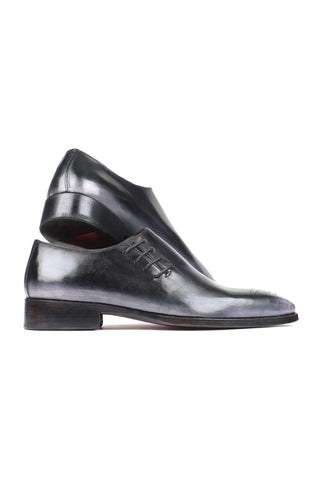Paul Parkman Leather Side Lace Purple Oxfords (PM5501)-AmbrogioShoes