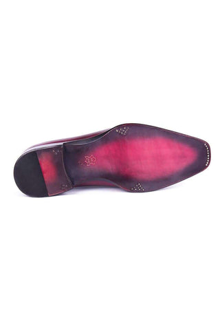 Paul Parkman Leather Side Lace Purple Oxfords (PM5501)-AmbrogioShoes