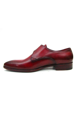 Paul Parkman Leather Single Monk-Straps (PM6291)-AmbrogioShoes