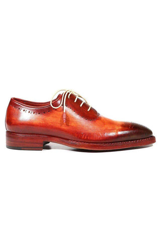 Paul Parkman Medallion Toe Reddish Camel Oxfords (PM3013)-AmbrogioShoes