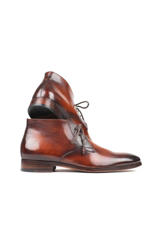 Paul Parkman Men's Calf-Skin Leather Chukka Boots (PM6173)-AmbrogioShoes