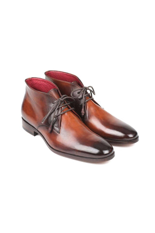 Paul Parkman Men's Calf-Skin Leather Chukka Boots (PM6173)-AmbrogioShoes