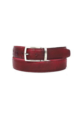 Paul Parkman Men's Exotic Ostrich Skin Belt (PMB400)