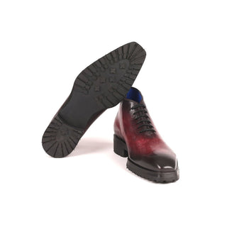 Paul Parkman Men's Shoes Calf-Skin Leather Chukka Boots (PM6263)-AmbrogioShoes