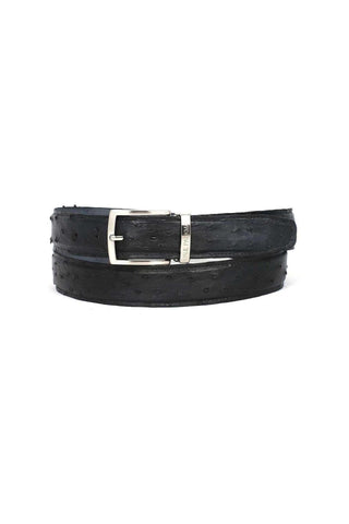 Paul Parkman Ostrich Skin Belt-AmbrogioShoes
