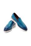 Paul Parkman Perforated Calf-Skin Leather Smart Loafers (PM6433)-AmbrogioShoes