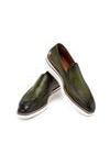 Paul Parkman Perforated Leather Smart Loafer