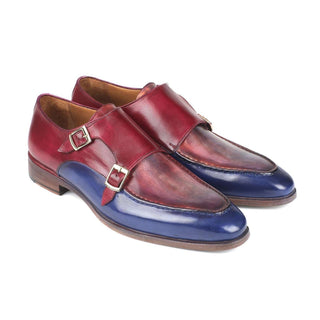 Paul Parkman SW53 Calf-Skin Leather Monk-Straps (PM6313)-AmbrogioShoes