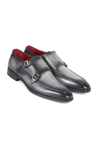 Paul Parkman SW53 Leather Monk-Straps (PM6313)