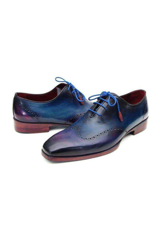 Paul Parkman Wingtip Blue / Purple Oxfords (PM4004)
