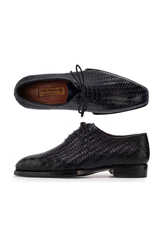 Paul Parkman Woven Leather Oxfords (PM6453)