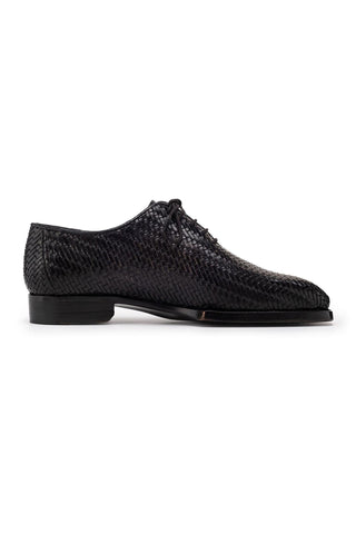 Paul Parkman Woven Leather Oxfords (PM6453)
