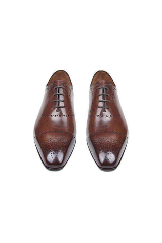 Paul Parkman ZLS Leather Brogues Oxford (PM5504)-AmbrogioShoes