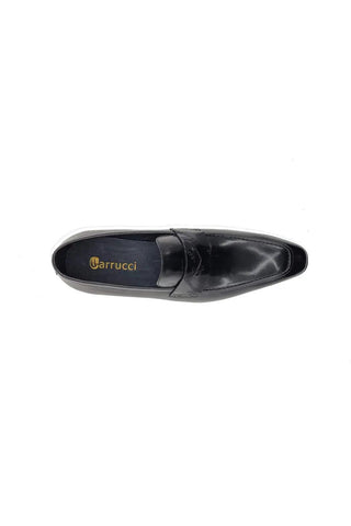 Carrucci KS516-01 Leather Penny Loafer