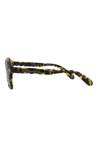 Philipp Plein SPP072M Yellow/Black Havana Sunglasses-AmbrogioShoes