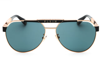 Philipp Plein SPP073M Metal Aviator Men's Sunglasses-AmbrogioShoes