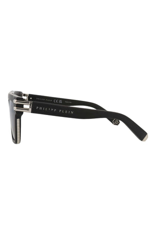 Philipp Plein SPP108V MATTE SANDBLASTED BLACK Sunglasses-AmbrogioShoes