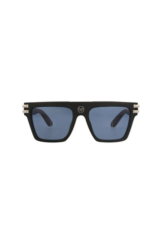 Philipp Plein SPP108V MATTE SANDBLASTED BLACK Sunglasses-AmbrogioShoes