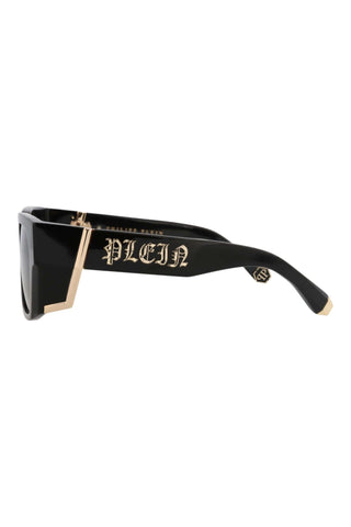 Philipp Plein SPP130M BLACK Sunglasses-AmbrogioShoes