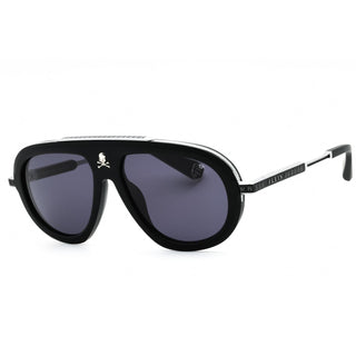 Philipp Plein SPP151W plastic Oval Men's Sunglasses-AmbrogioShoes